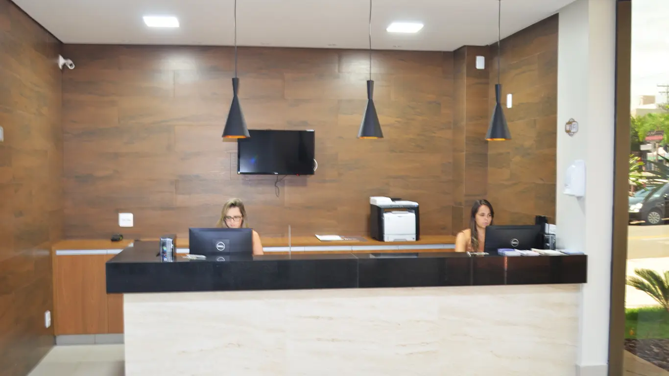 Recepção da Clínica Matri